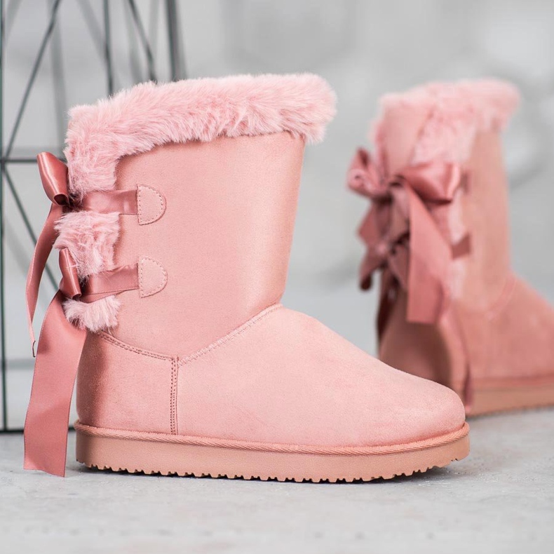 Magas Mukluki íjakkal rózsaszín 1 Magas Mukluki íjakkal rózsaszín 1