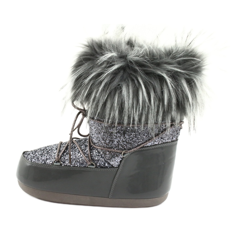 Kényelmes hócsizma szürke 2