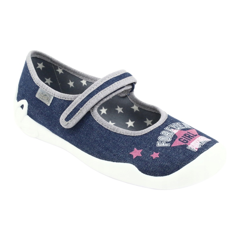 Befado gyermekcipő 114Y369 kék rózsaszín szürke 1