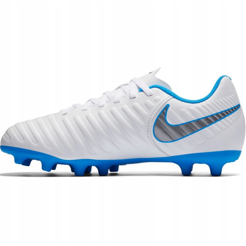 Nike Tiempo Legend 7 Club Fg Jr AH7255 107 futballcipő sokszínű fehér 1