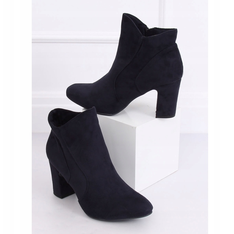 Navy blue magas sarkú csizma K1809810 Marino sötétkék 2