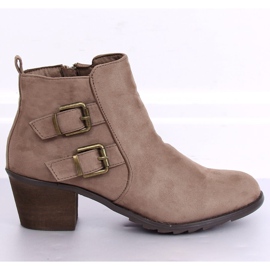 Bézs magas sarkú csizma K1809305 Taupe 1 Bézs magas sarkú csizma K1809305 Taupe 1