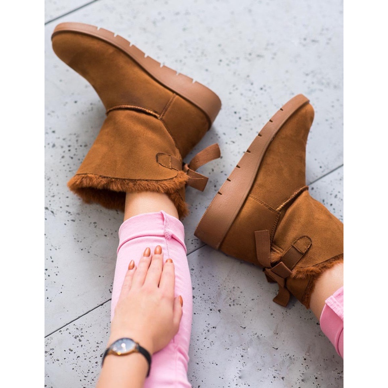 SHELOVET Teve Mukluki A Platformon barna 2