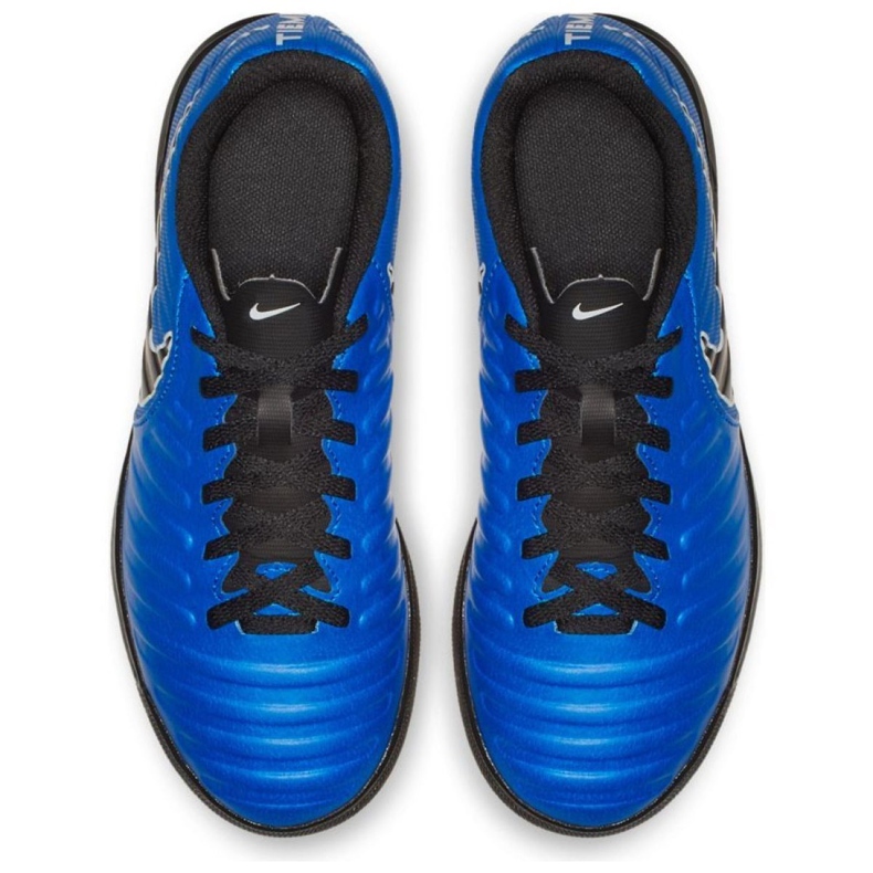 Nike Tiempo Legend 7 Club Ic Jr AH7260 400 futballcipő sötétkék kék 1