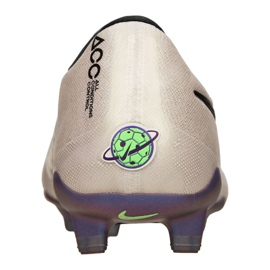 Nike Phantom Vnm Elite Fg M AO7540-005 futballcipő fehér bézs 2