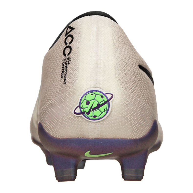 Nike Phantom Vnm Elite Fg M AO7540-005 futballcipő fehér bézs 2
