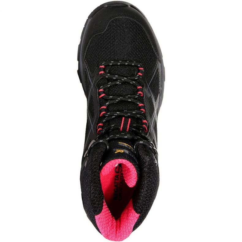 Regatta Wms Kota Mid W RWF490 7HQ Cipő fekete rózsaszín 1
