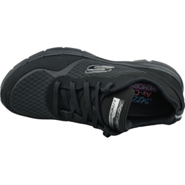 Skechers Flex Appeal 3.0 W 13069-BBK Cipő fekete 2