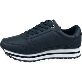 Cipő Tommy Hilfiger Tommy Retro Crystal Sneaker W FW0FW04683 Cki sötétkék 1