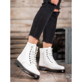 SHELOVET Fehér dolgozók öko bőrrel 2