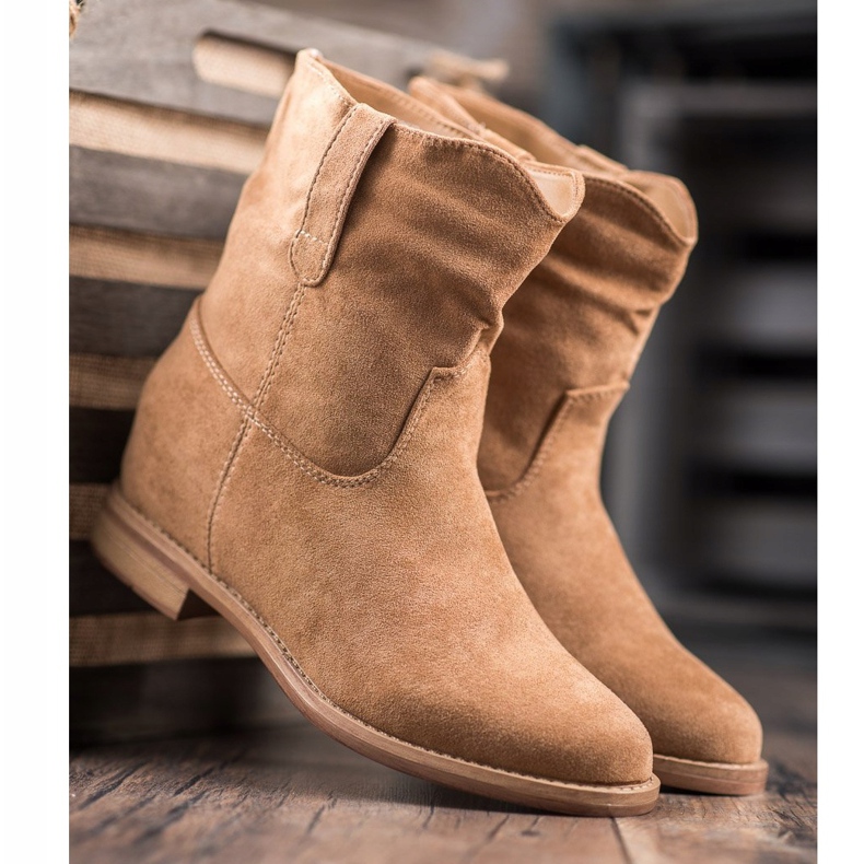 Seastar Divatos cowboy csizma barna 1