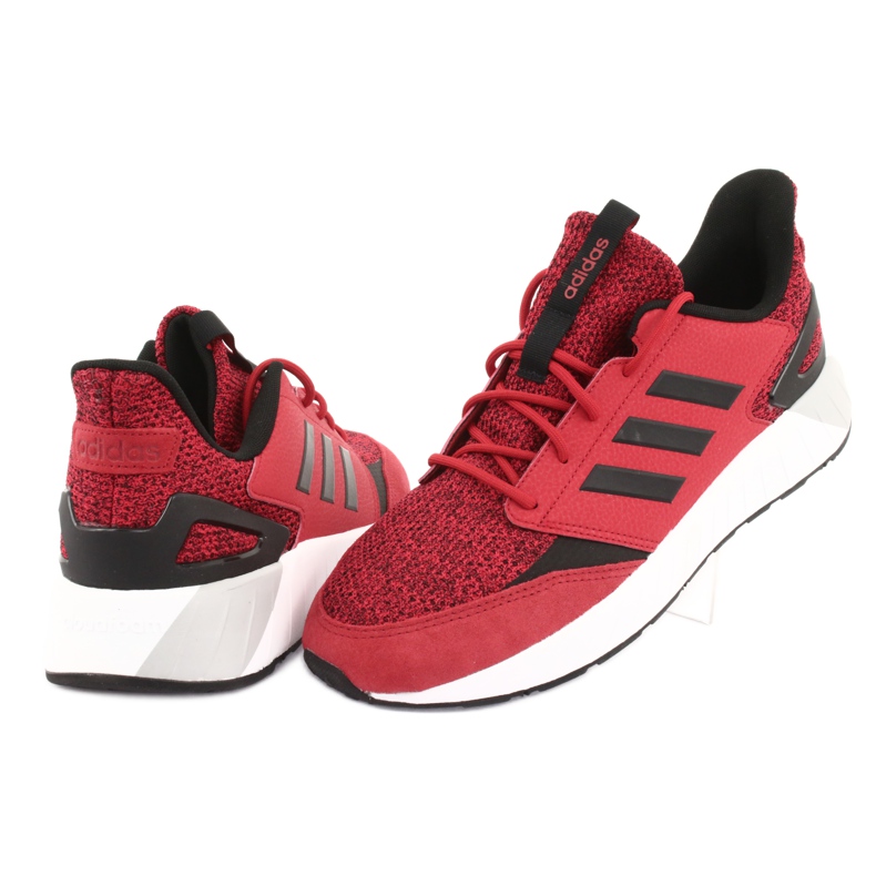 Adidas Questarstrike M G25772 cipő fekete piros 4