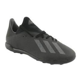 Adidas X 19.3 Tf M F35373 futballcipő fekete 1