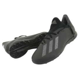 Adidas X 19.3 Tf M F35373 futballcipő fekete 3