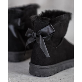 SHELOVET Meleg Mukluki íjjal fekete 1