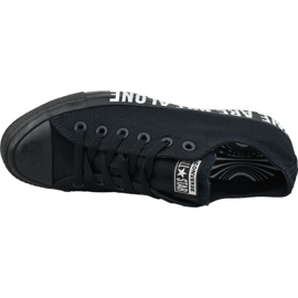 Converse Chuck Taylor All Star Ox M 165382C cipő fekete 2