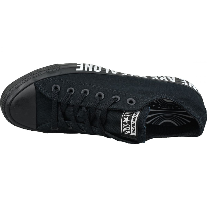 Converse Chuck Taylor All Star Ox M 165382C cipő fekete 2