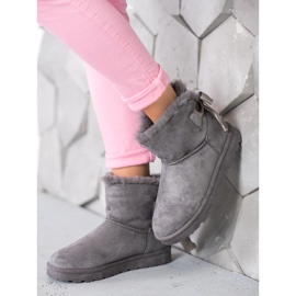 SHELOVET Meleg Mukluki íjjal szürke 1