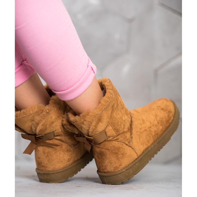 Haver Kényelmes Mukluki barna 1