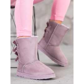 Kayla Kényelmes Mukluki lila 2