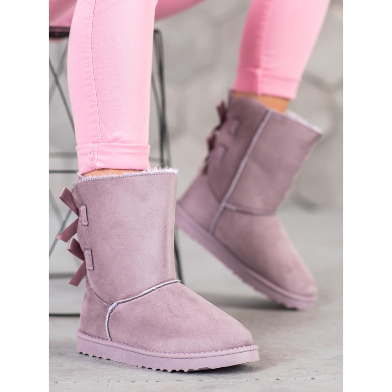 Kayla Kényelmes Mukluki lila 2