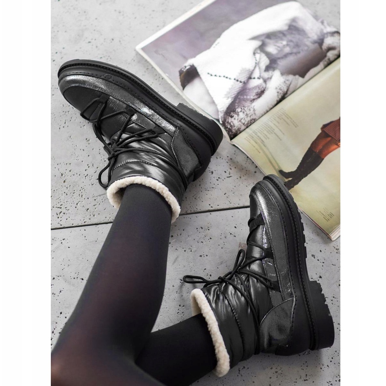 Vices Textil hócsizma fekete 2