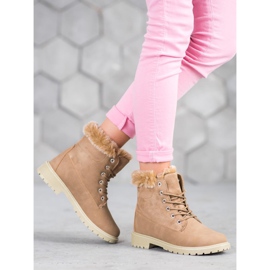 SHELOVET Kényelmes csapdázók barna 1