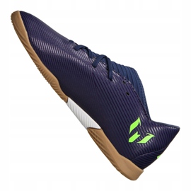 Adidas Nemeziz Messi 19.3 Jr EF1815 cipőben sötétkék ibolya 1