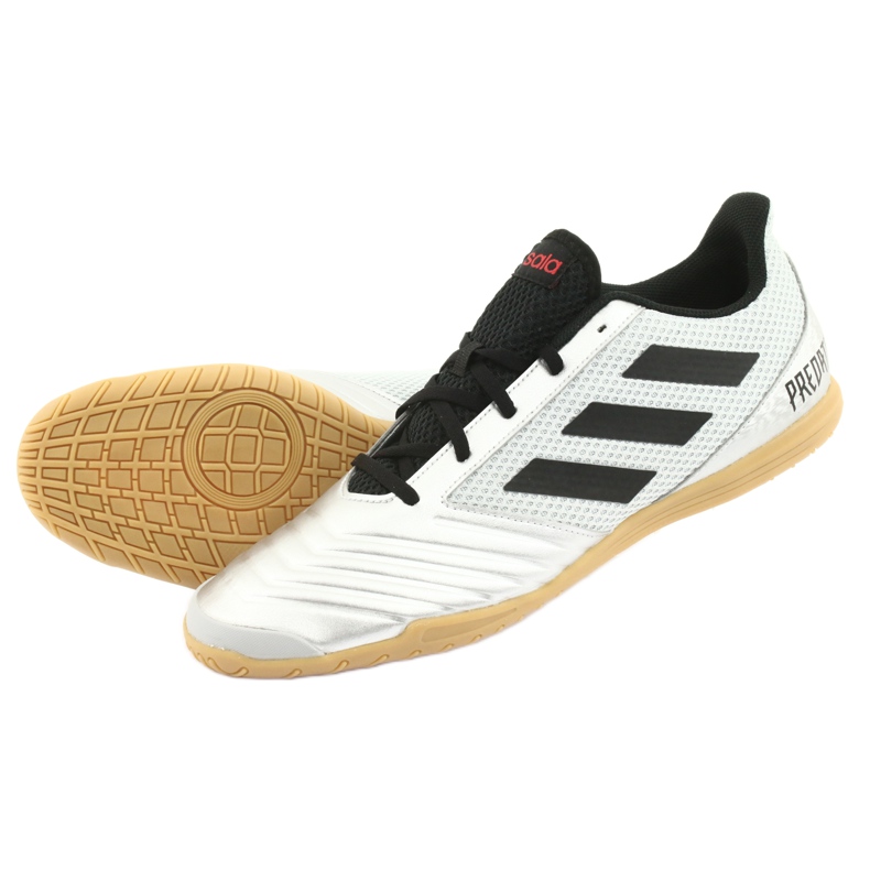 Belső cipő adidas Predator 19.4 In M F35630 ezüst 4