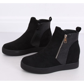 Fekete RQ235 Fekete csizma egy rejtett égen 2