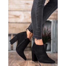 Marquiz Szexi csizma cipzárral fekete 1