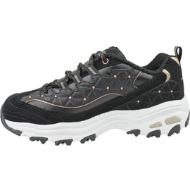 Skechers D'Lites W 13087-BKRG fekete 1