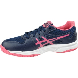 Asics Upcourt 3 W 1072A012-407 röplabda cipő sárga sötétkék 1