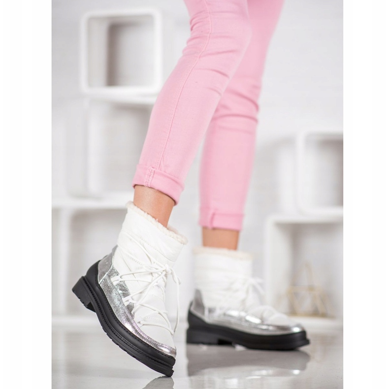 VICES textil hócsizma fehér 2