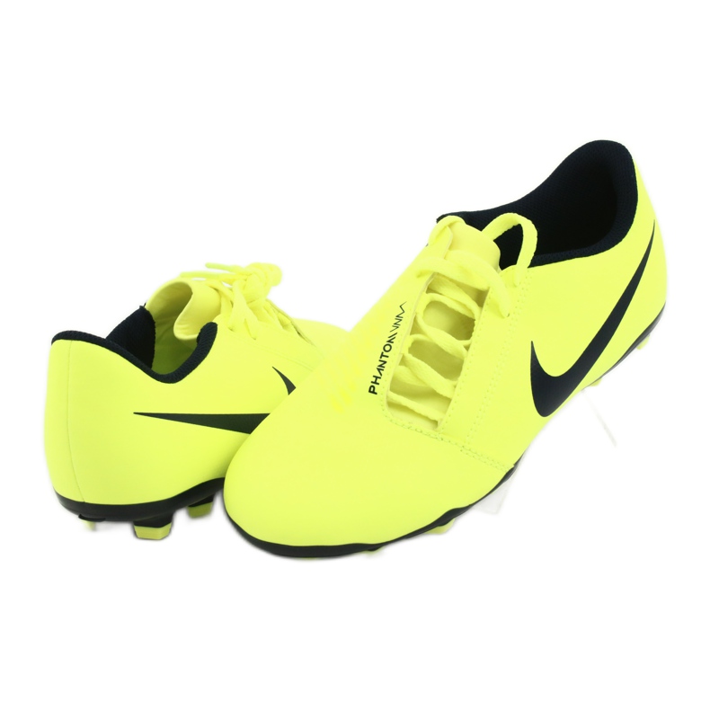 Nike Phantom Venom Club Fg Jr AO0396-717 futballcipő sárga 5