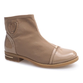 Elegáns csizma, 1956 -os khaki színű cipő 1