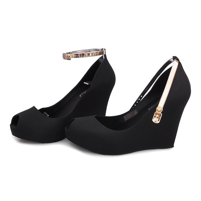 Meliski Open Wedge AE815 fekete 2