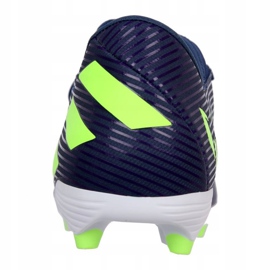 Adidas Nemeziz Messi 19.3 Fg M EF1806 cipő ibolya sötétkék 2