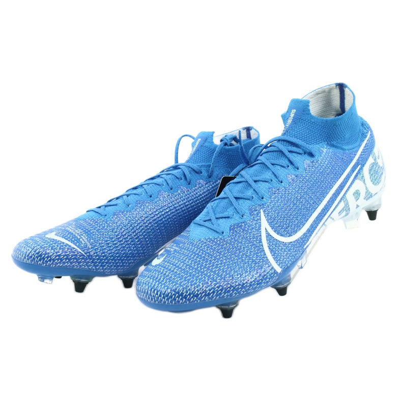 Nike Mercurial Superfly 7 Elite SG-Pro Ac M AT7894-414 futballcipő kék 3
