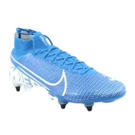 Nike Mercurial Superfly 7 Elite SG-Pro Ac M AT7894-414 futballcipő kék 1