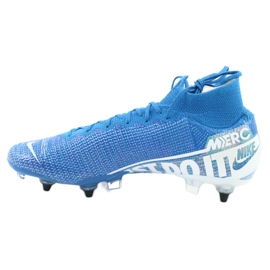 Nike Mercurial Superfly 7 Elite SG-Pro Ac M AT7894-414 futballcipő kék 2