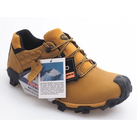 Trekking Boots Bőr Nat HLD923 Camel sokszínű sárga 2 Trekking Boots Bőr Nat HLD923 Camel sokszínű sárga 2