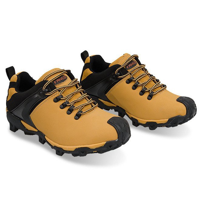 Trekking Shoes HLD913 Camel barna sokszínű 1