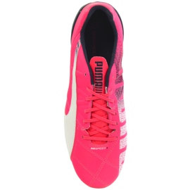 Futballcipő Puma Evo Speed ​​3.3 Fg M 103014 03 rózsaszín rózsaszín 1