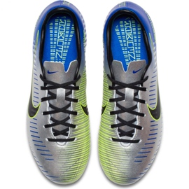 Nike Mercurial Victory 6 Neymar Fg Jr 921488-407 futballcipő szürke ezüst 1