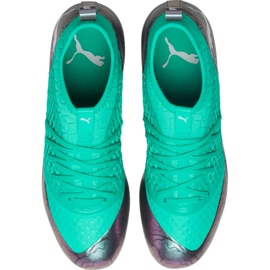 Futballcipő Puma Future 2.3 Netfit Fg Ag Color Shift M 104832 01 zöld zöld 1