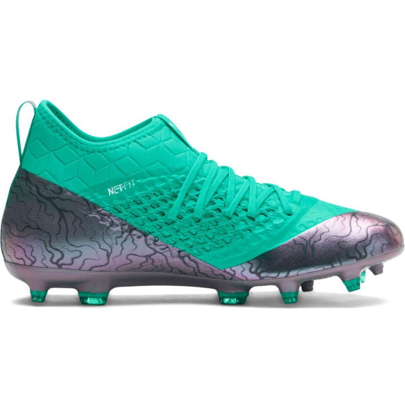 Futballcipő Puma Future 2.3 Netfit Fg Ag Color Shift M 104832 01 zöld zöld 2