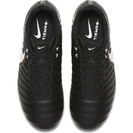 Nike Tiempo Iv Fg Jr 897725-002 futballcipő fekete fekete 1