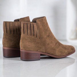 SDS Csúsztatható csizma barna 2