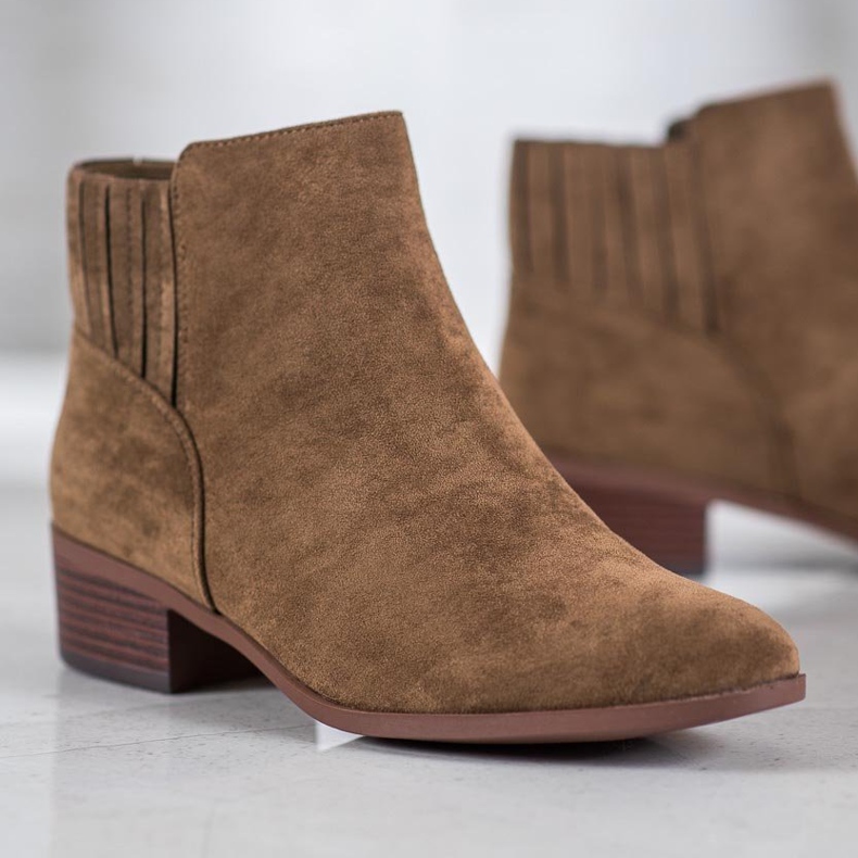 SDS Csúsztatható csizma barna 1